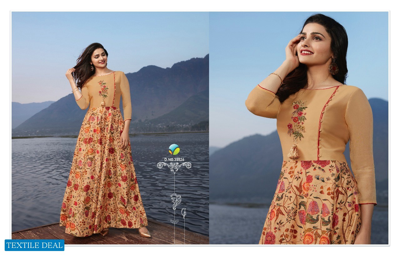 VInay Tumbaa Superstar Wholesale Full Stitched Gowns