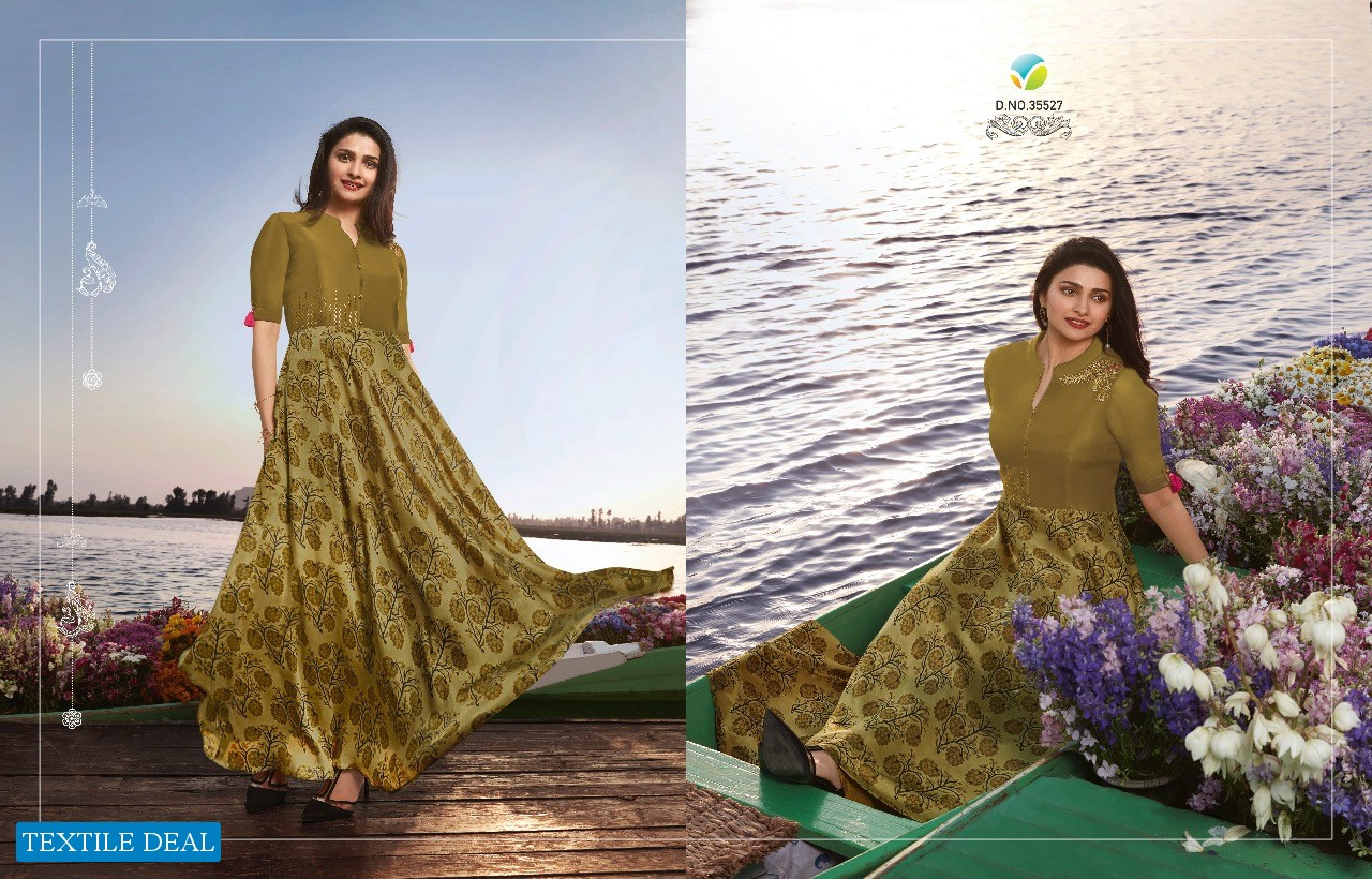 VInay Tumbaa Superstar Wholesale Full Stitched Gowns