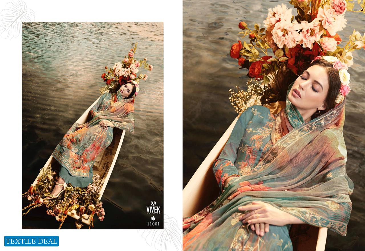 VIvek Parina Vol-6 Wholesale Viscose Crape Ladies Dress Collection