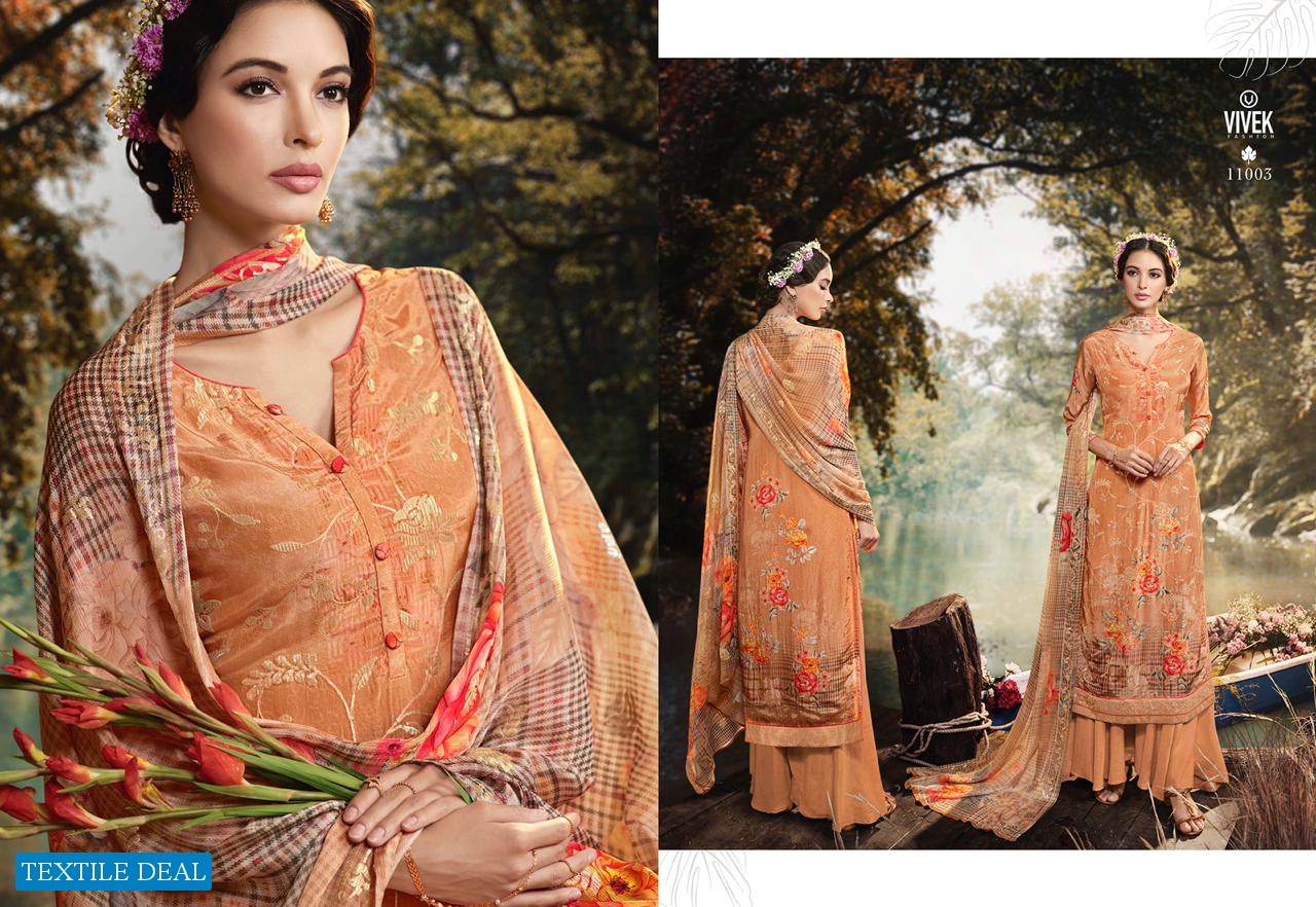 VIvek Parina Vol-6 Wholesale Viscose Crape Ladies Dress Collection