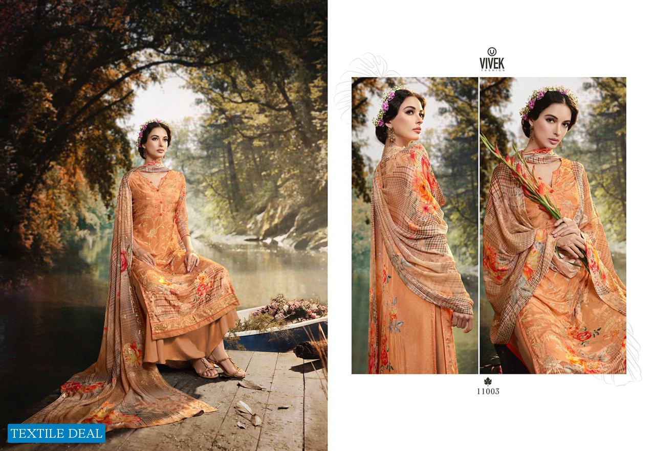 VIvek Parina Vol-6 Wholesale Viscose Crape Ladies Dress Collection