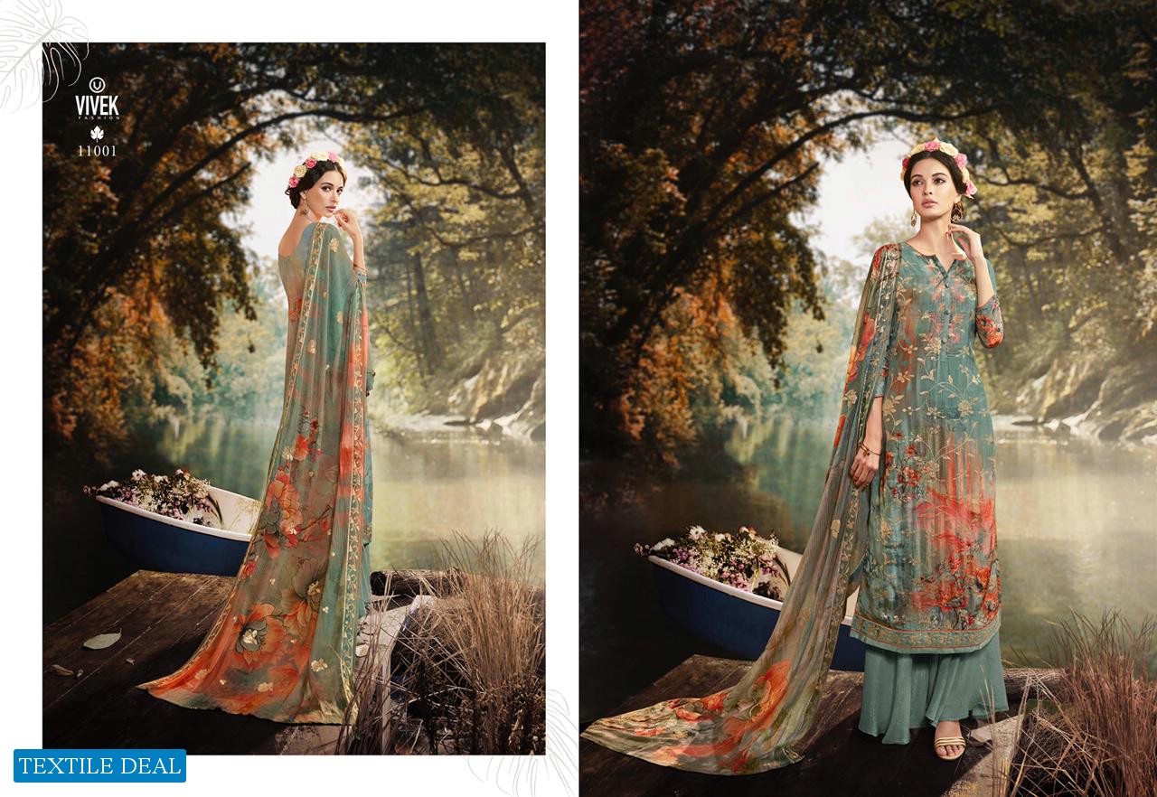 VIvek Parina Vol-6 Wholesale Viscose Crape Ladies Dress Collection