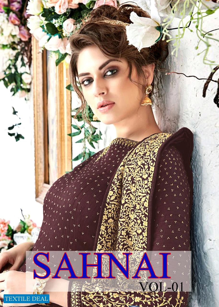VT Present Sahnai Vol-1 Wholesale Shopping Anarkali Salwar Suits