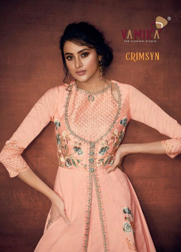 Vaamika Crimsyn Wholesale Designer Gown