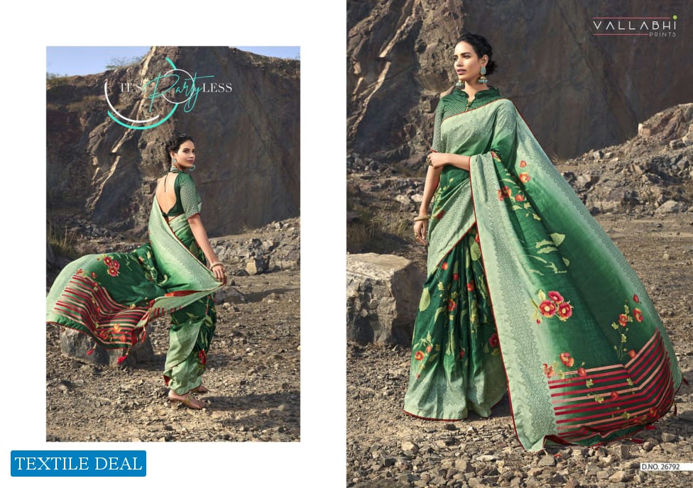 Vallabhi Papiha Wholesale Ethnic Saree Collection Online Shopping