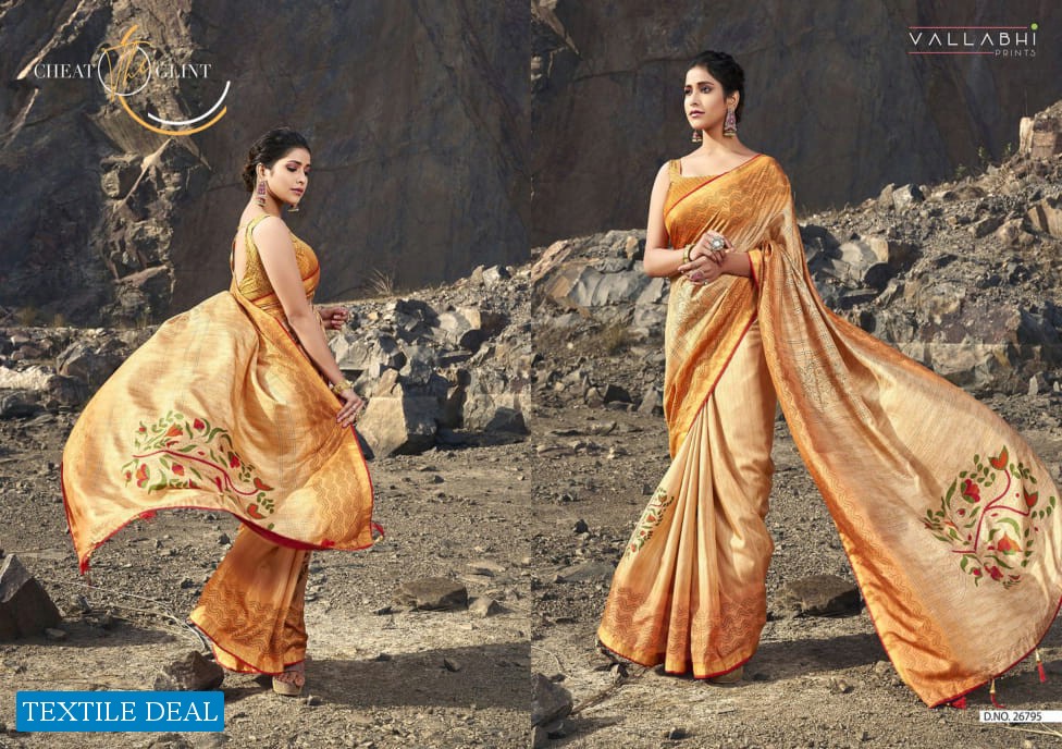 Vallabhi Papiha Wholesale Ethnic Saree Collection Online Shopping