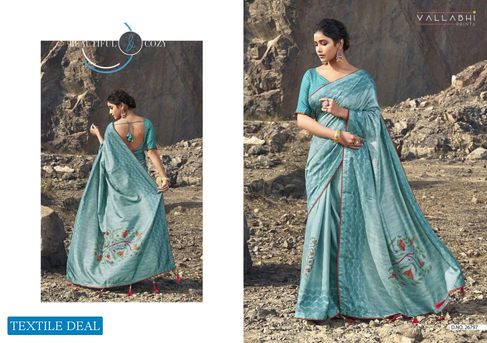 Vallabhi Papiha Wholesale Ethnic Saree Collection Online Shopping