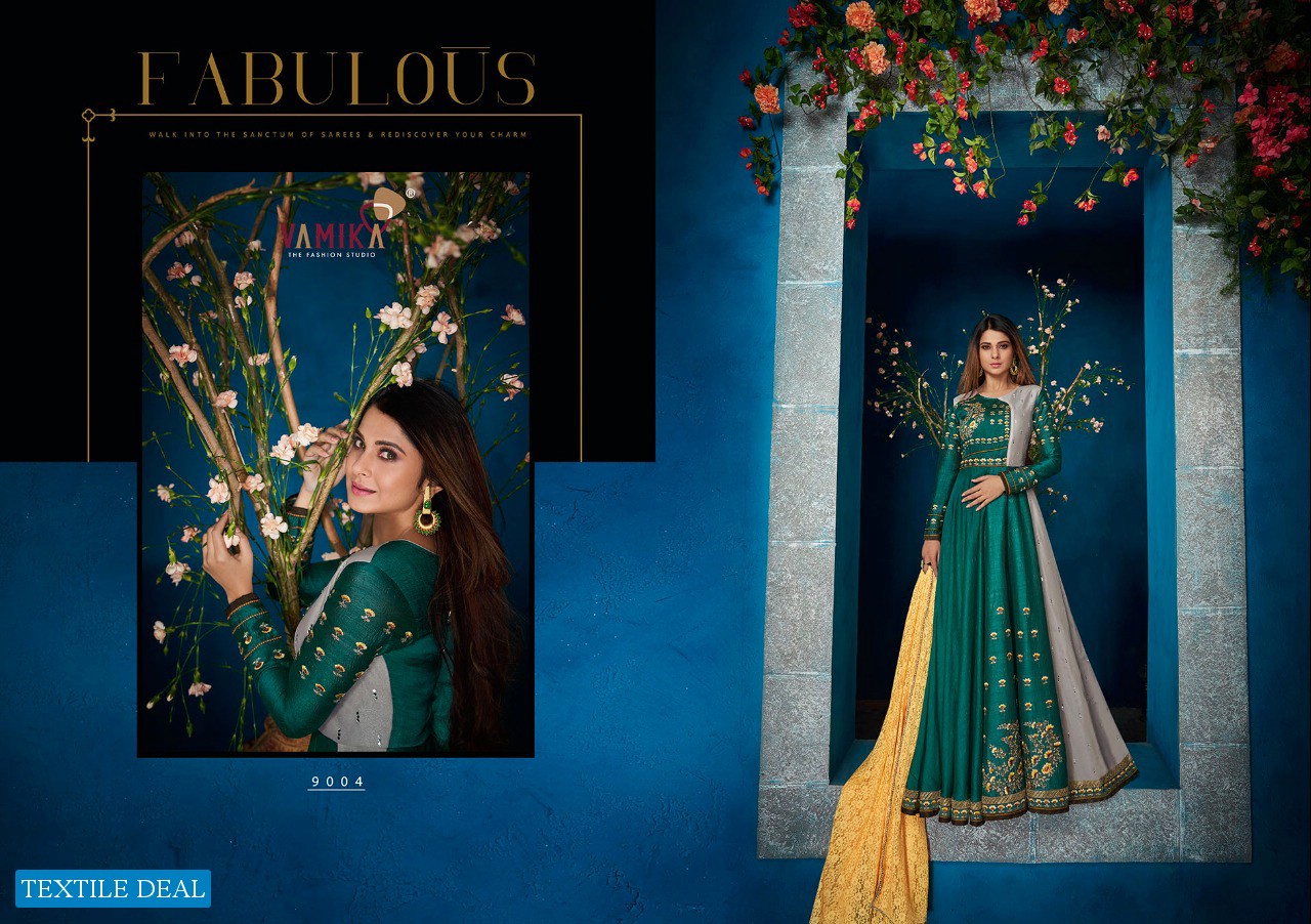 Vamika Jenifer Vol-1 Wholesale Designer Gown With Dupatta