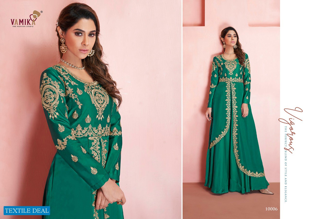 Vamika Sayna Wholesale Designer Gowns Collection