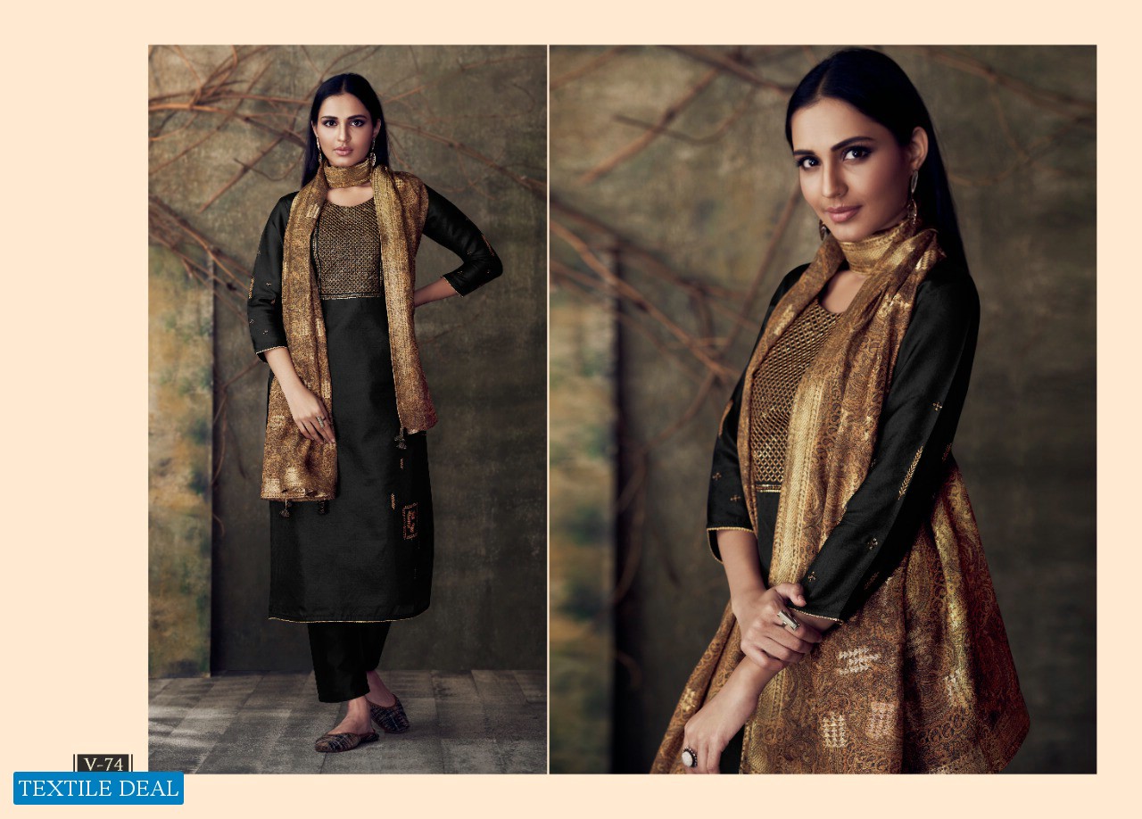 Varina Sonth Wholesale persia Silk Salwar Suits