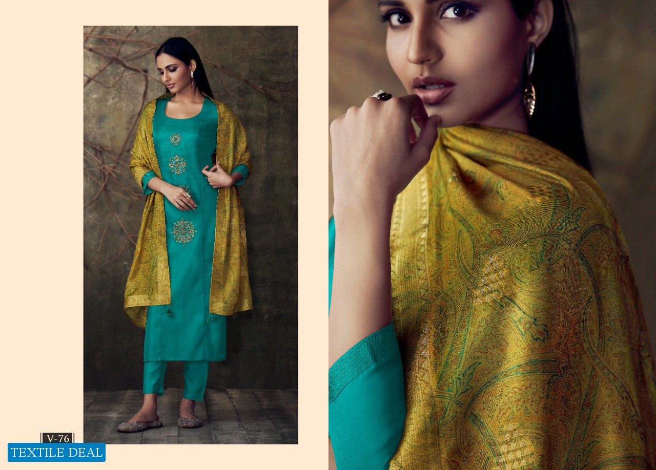 Varina Sonth Wholesale persia Silk Salwar Suits