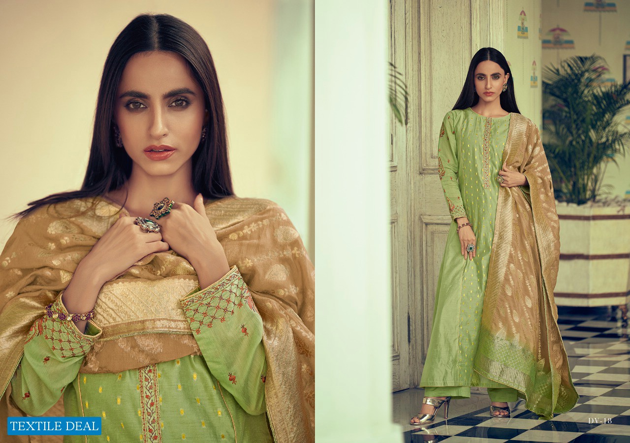 Varsha Diva Wholesale Shopping Fancy Fabrics Salwar Suits