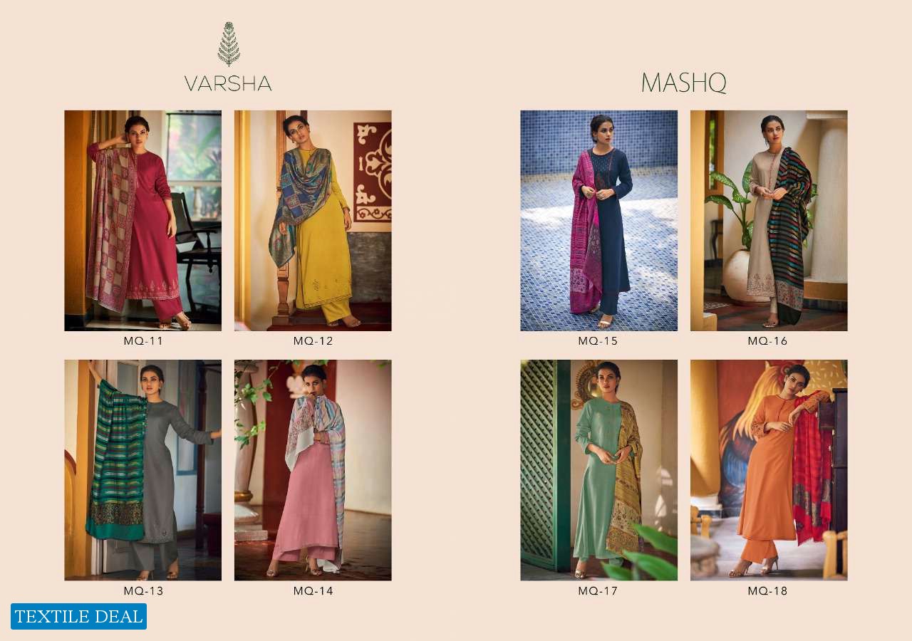 Varsha Mashq Wholesale Shopping Fancy Designer Salwar Kameez