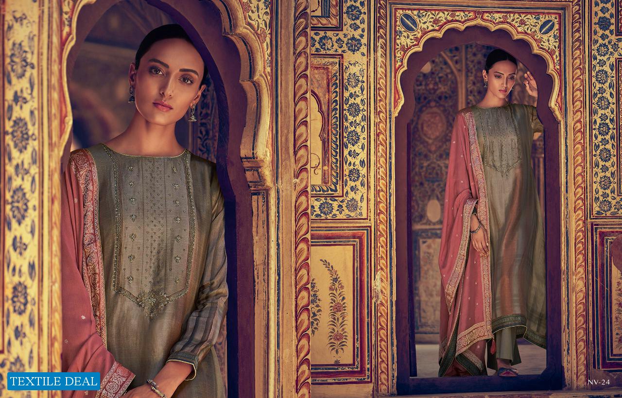 Varsha Navika Online Shopping Pure Bemberg Silk Salwar Suits