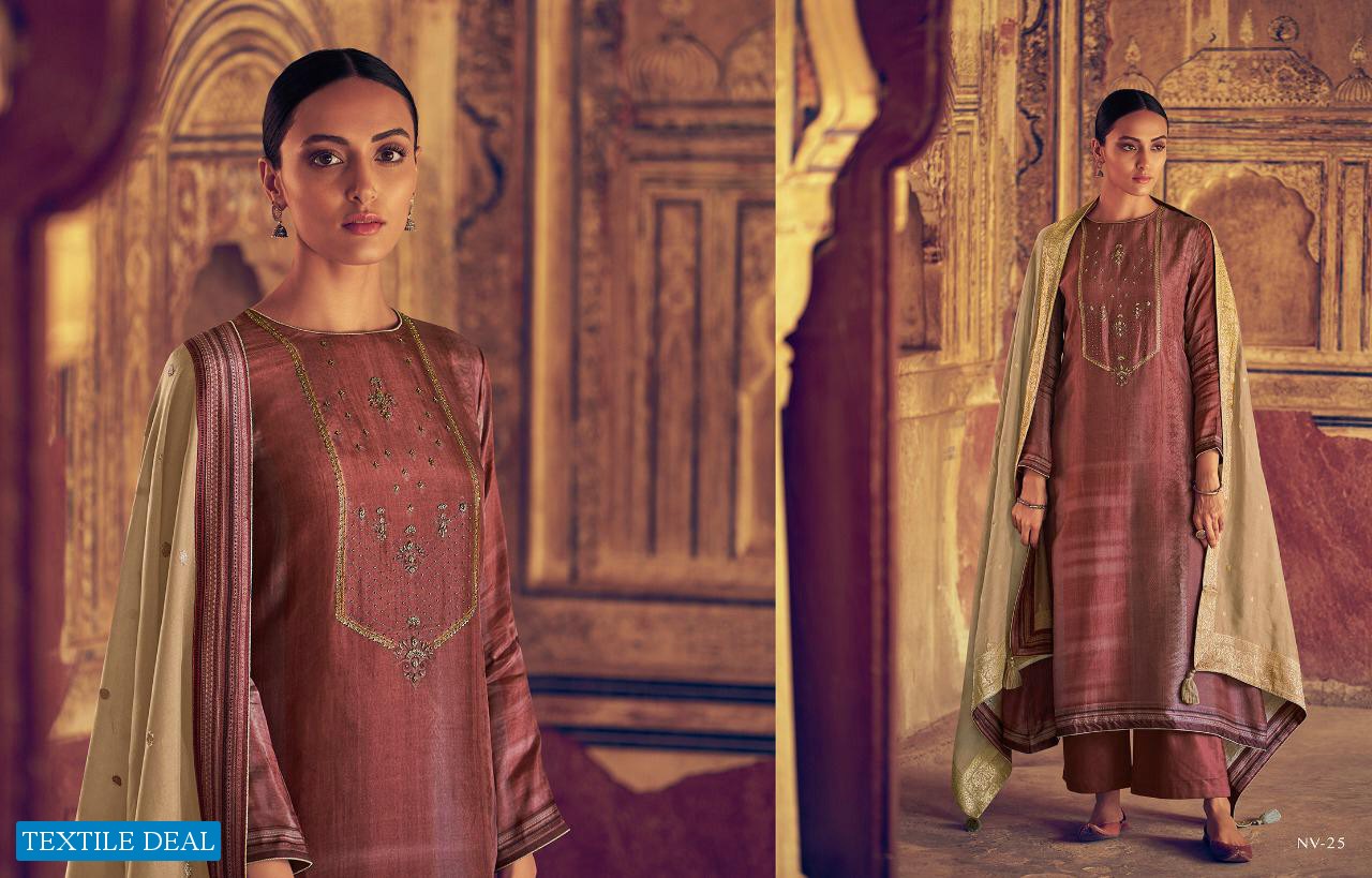 Varsha Navika Online Shopping Pure Bemberg Silk Salwar Suits