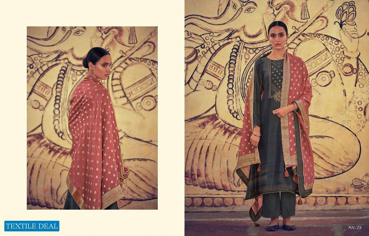 Varsha Navika Online Shopping Pure Bemberg Silk Salwar Suits