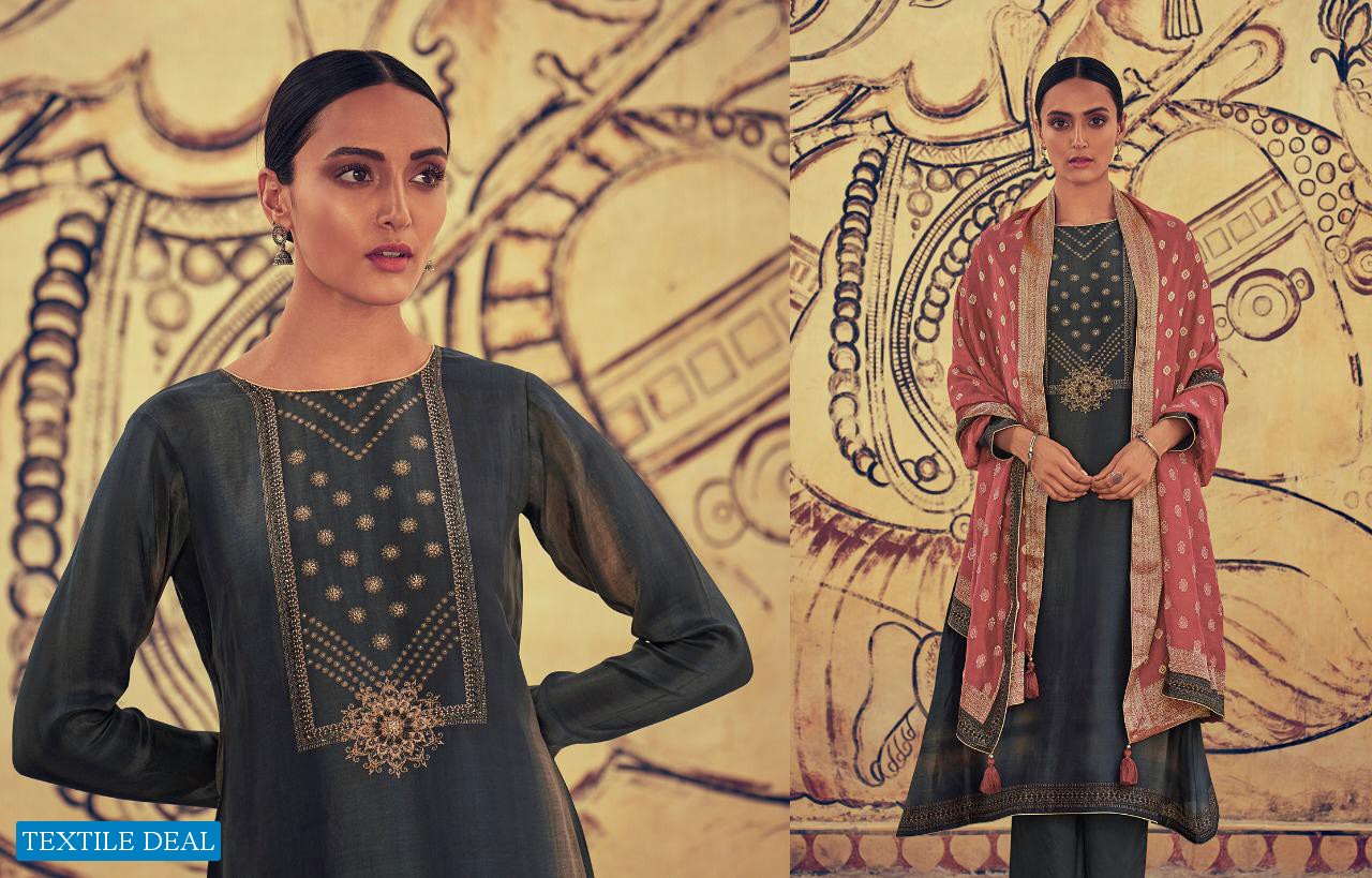 Varsha Navika Online Shopping Pure Bemberg Silk Salwar Suits