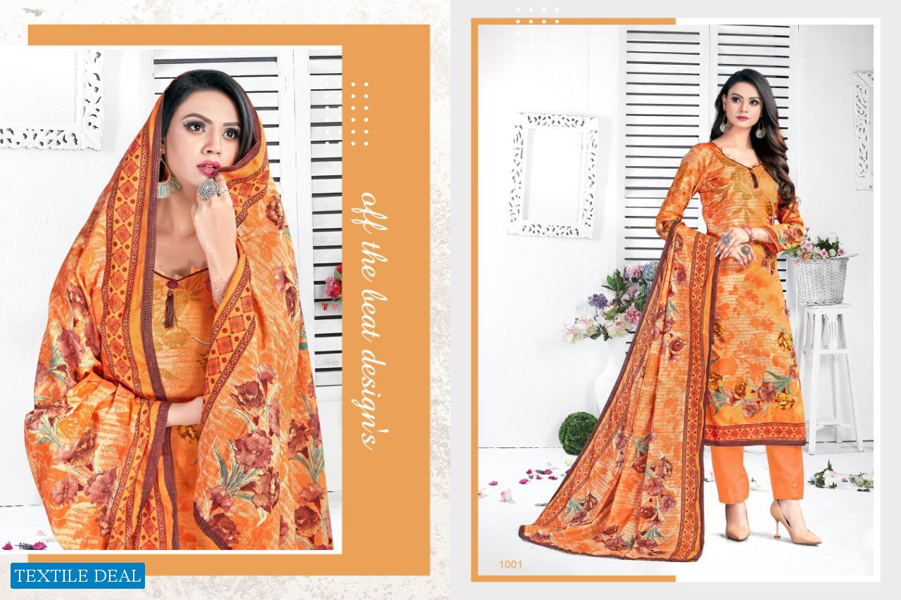 Varun Tex Heer Wholesale Shopping Lawn Dress Material