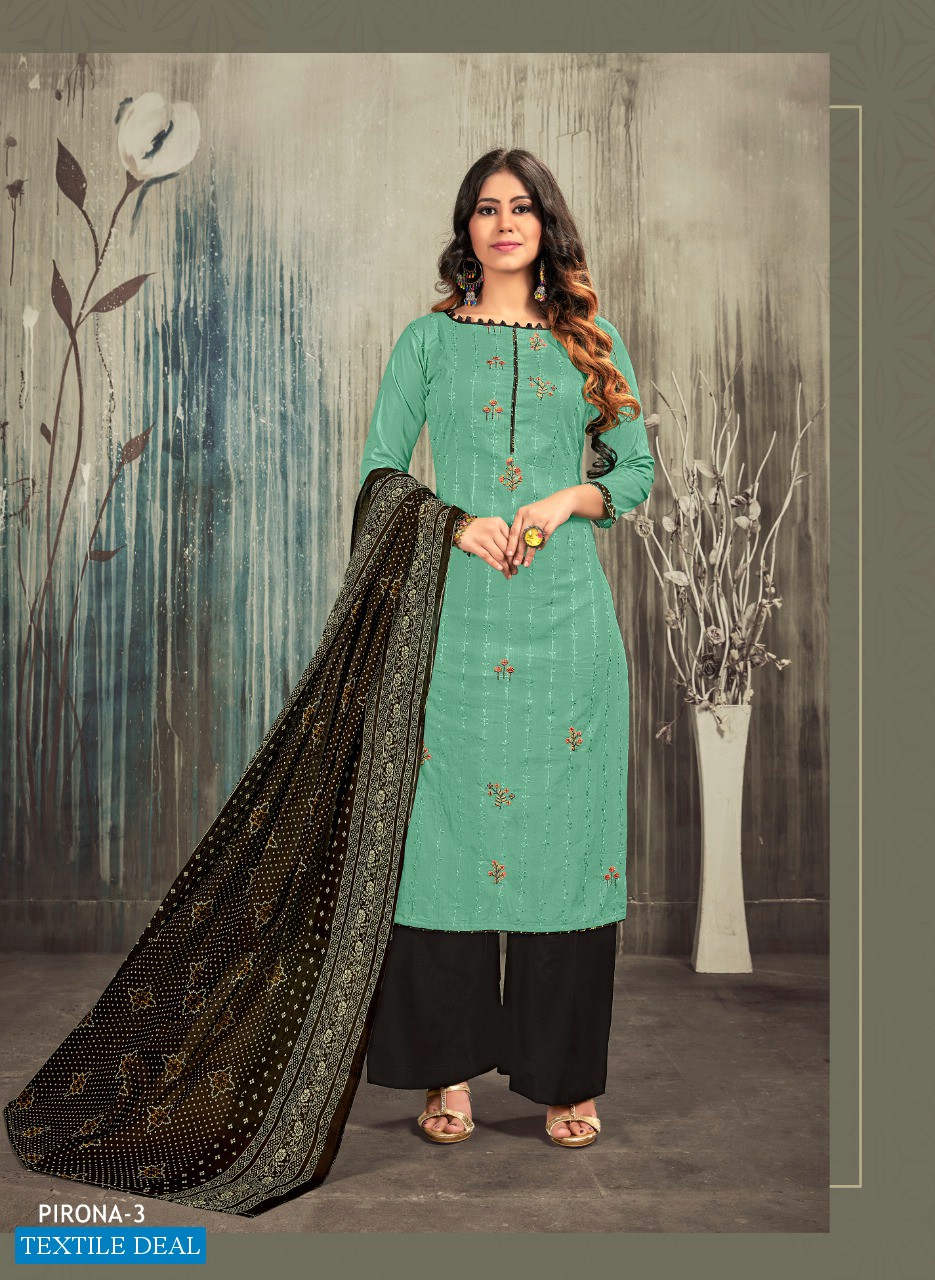 Vastu Tex Pirona Wholesale Shopping Lawn Cotton Dress Material