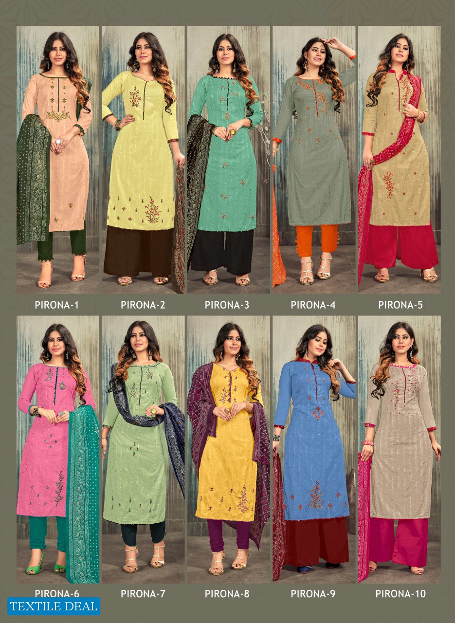 Vastu Tex Pirona Wholesale Shopping Lawn Cotton Dress Material