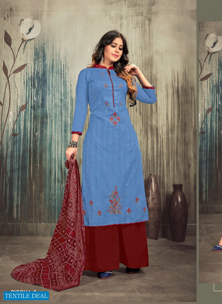 Vastu Tex Pirona Wholesale Shopping Lawn Cotton Dress Material