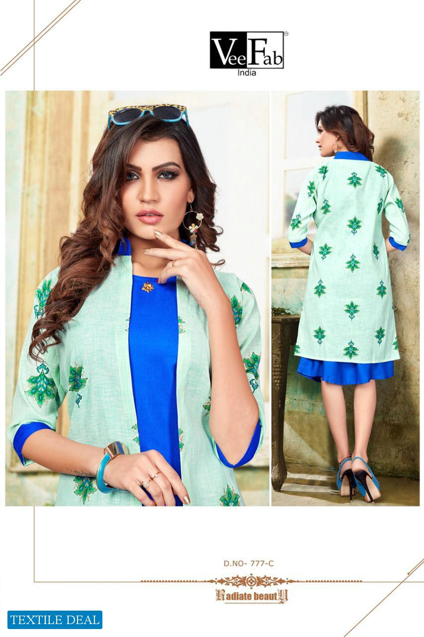 Vee Fab Femina Wholesale New Concept Kurti Catalog