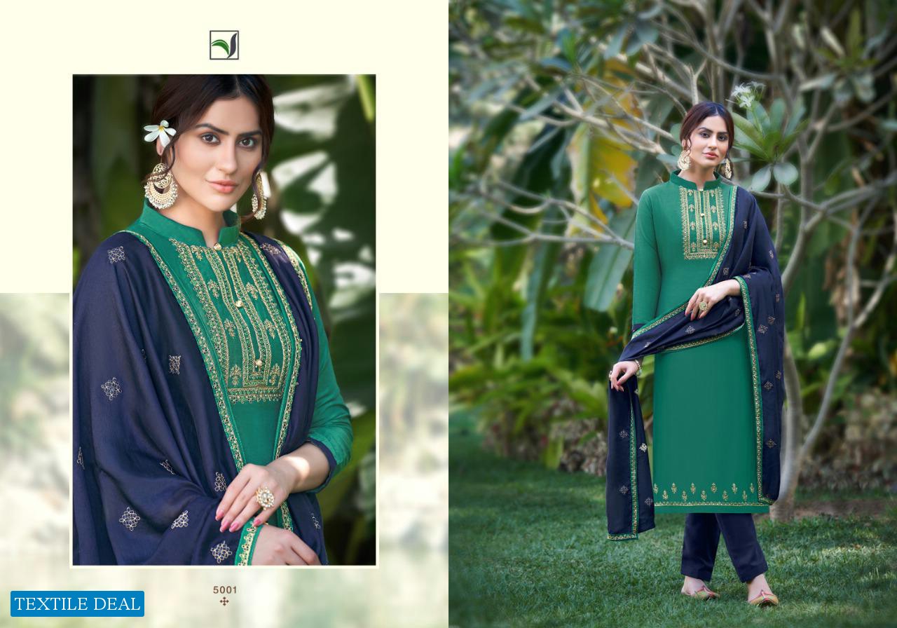 Viana Sobia Wholesale Angori Silk Dress Material