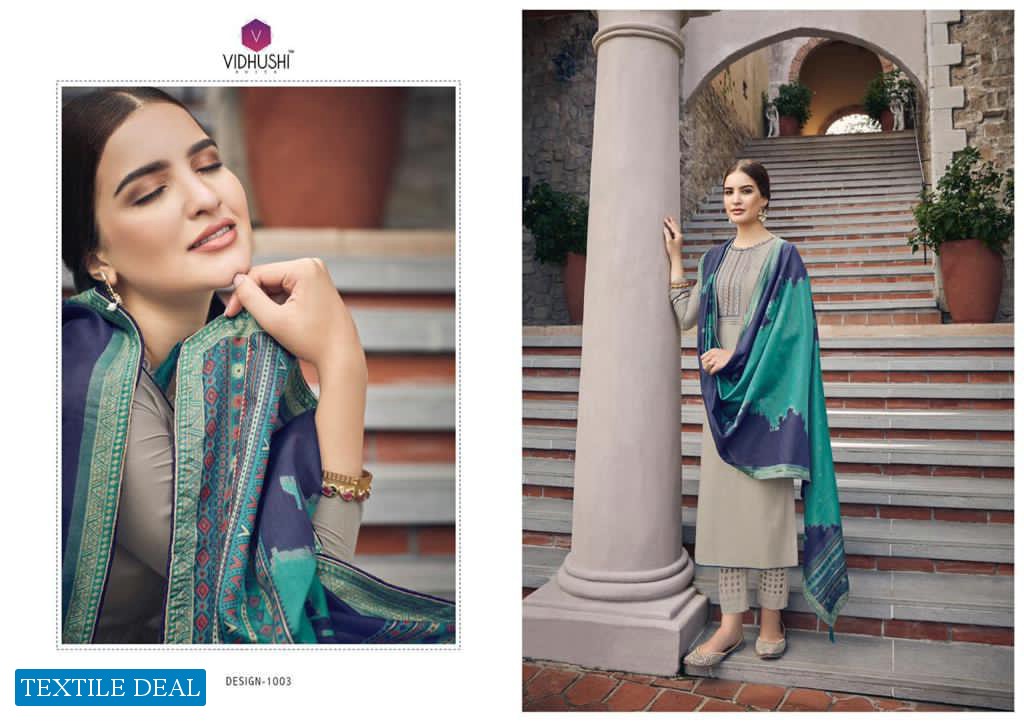 Vidhushi Handweave Wholesale Pure Viscose Muslin Silk Dress