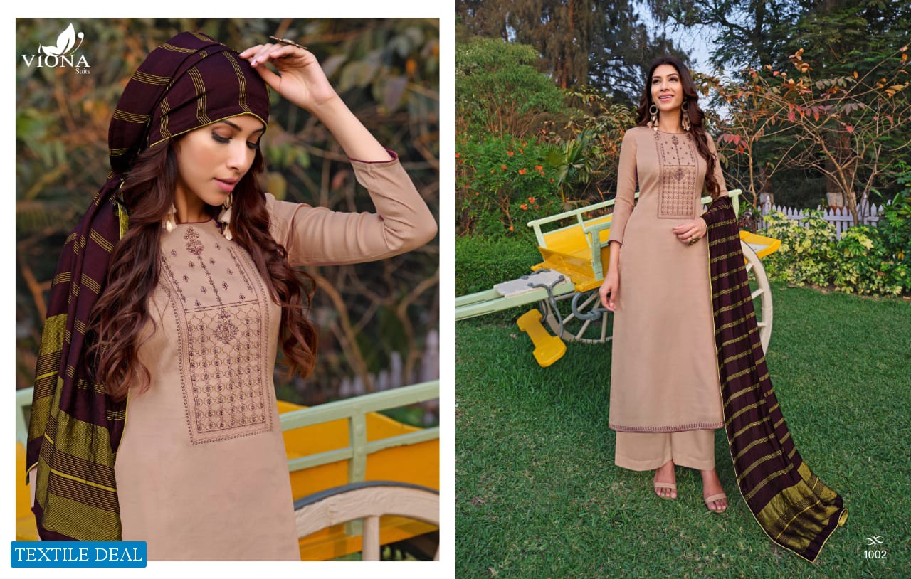 Viona Asmee Wholesale Plazzo Straight Salwar Kameez