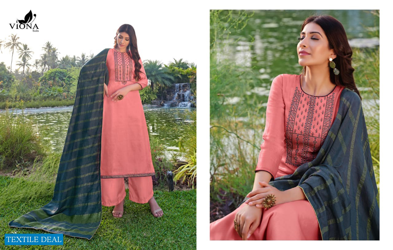 Viona Asmee Wholesale Plazzo Straight Salwar Kameez