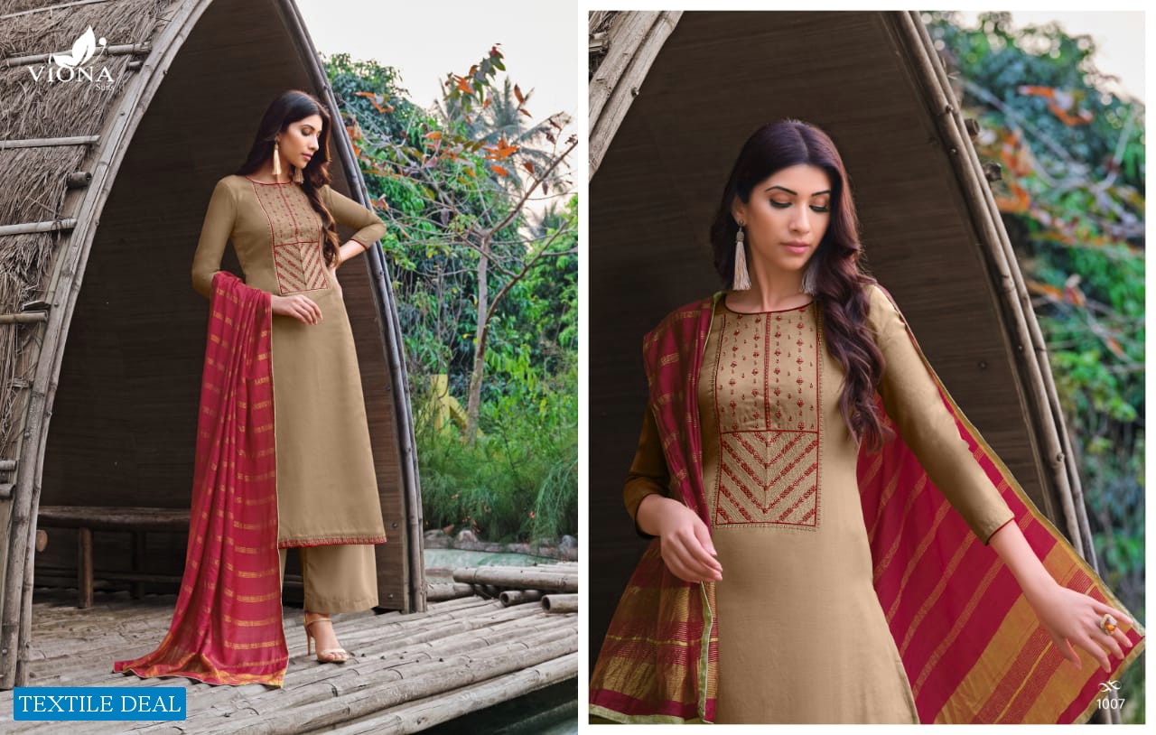 Viona Asmee Wholesale Plazzo Straight Salwar Kameez