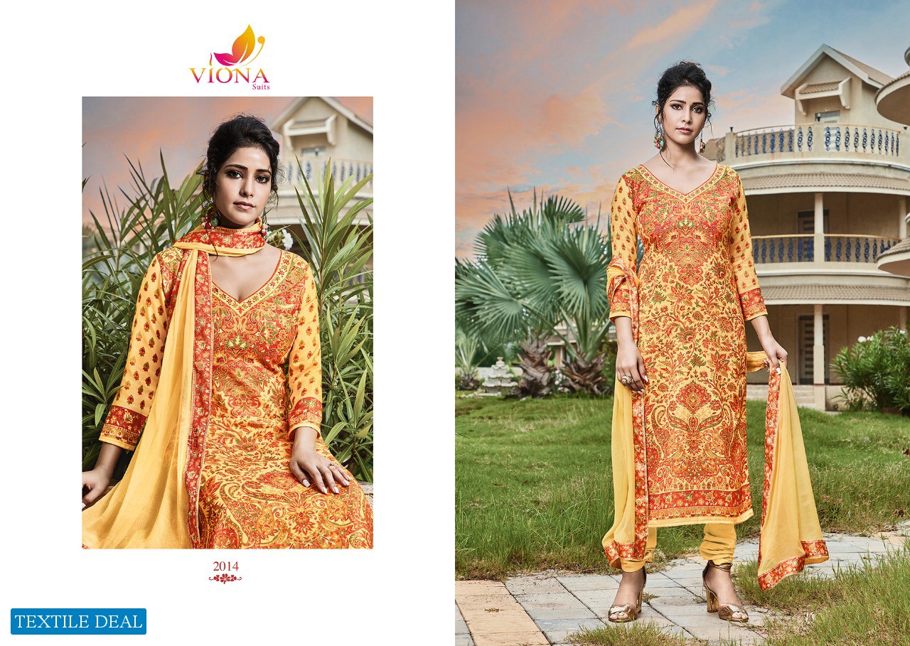 Viona Jasmine Wholesale Pure Woolen Pashmina Winter Dress material