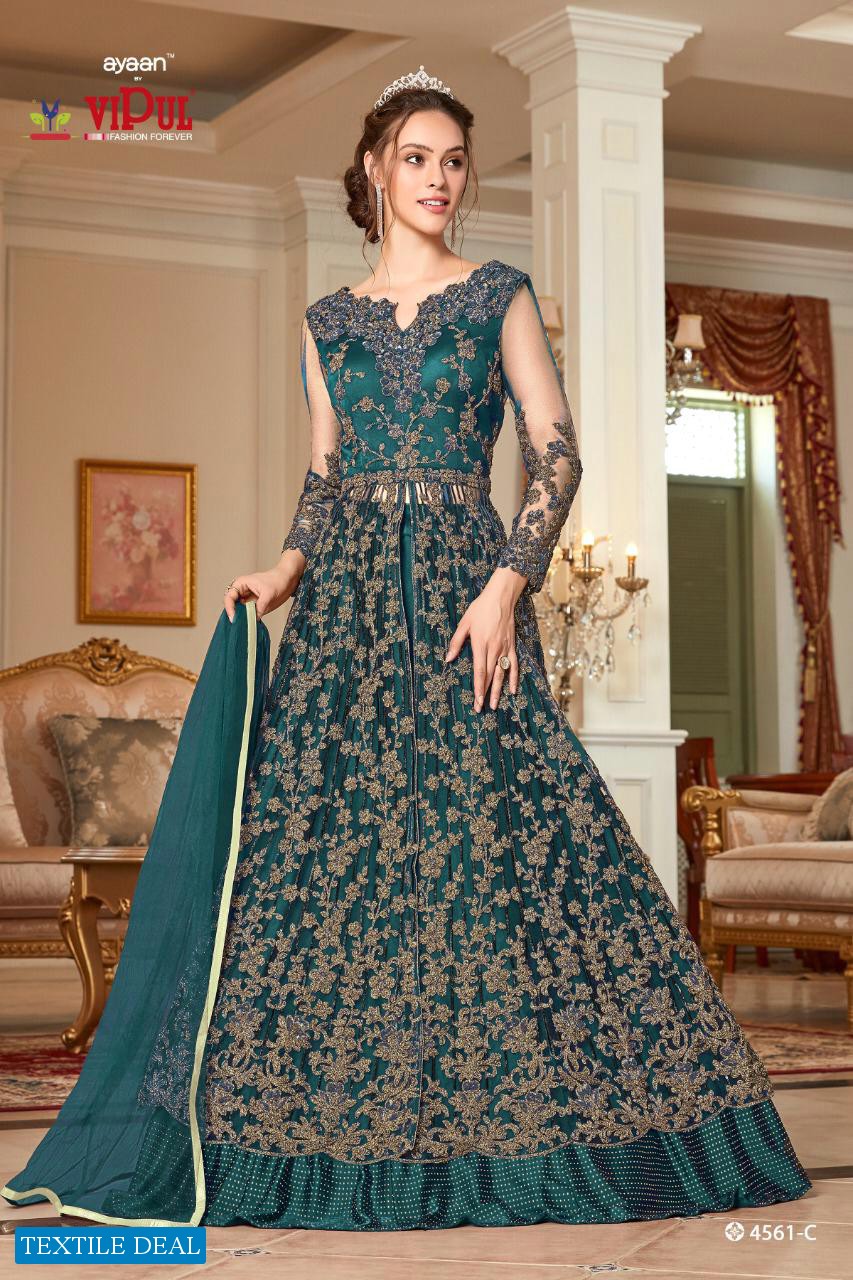 Vipul Elegance Colour Wholesale Festive Dress