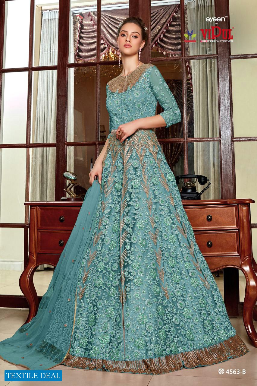 Vipul Elegance Colour Wholesale Festive Dress