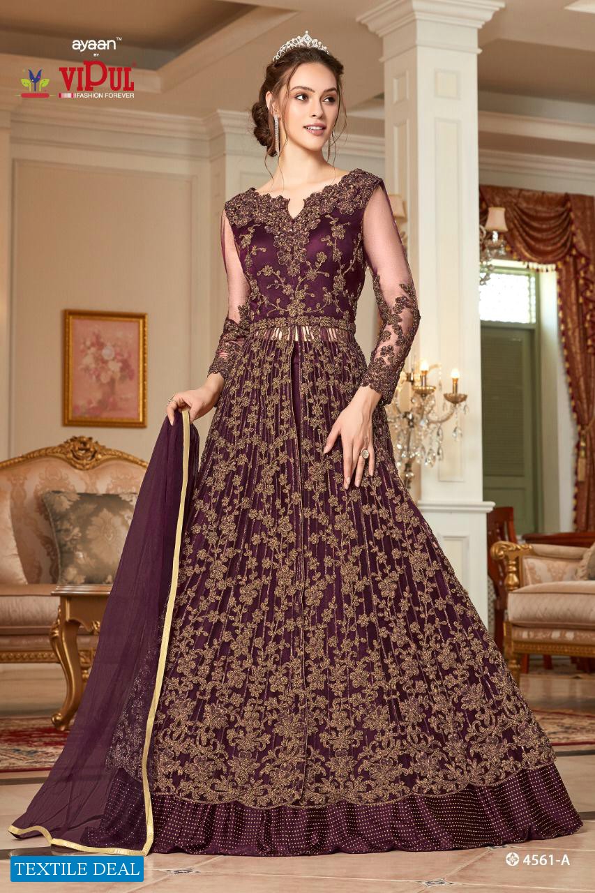 Vipul Elegance Colour Wholesale Festive Dress