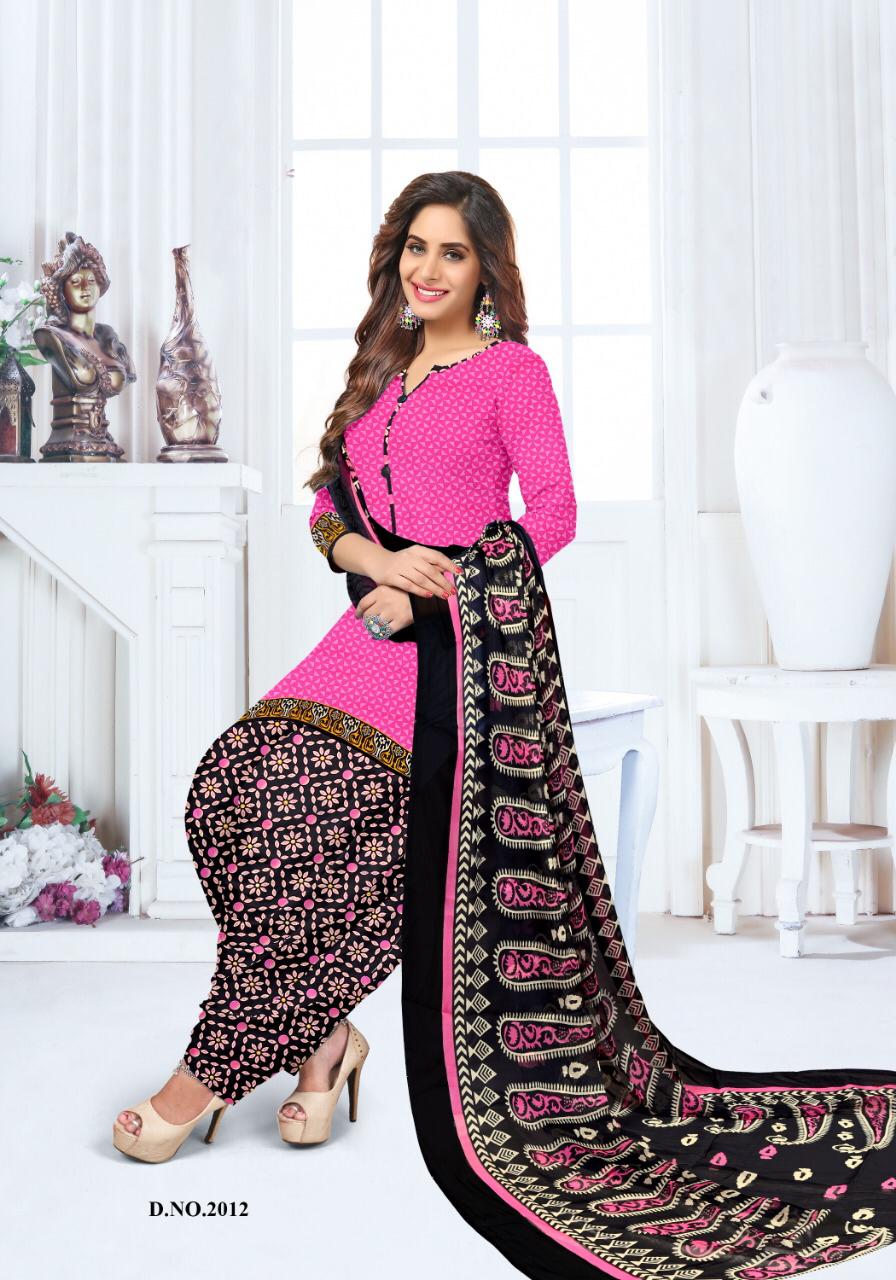 Vishnu Anjali Colour Plus Wholesale Printed Dress material