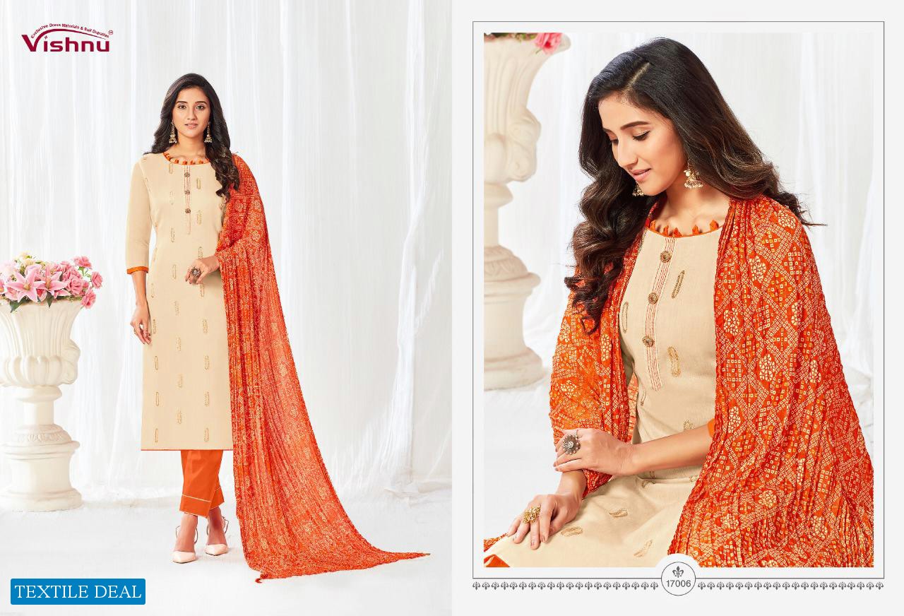 Vishnu Bandhani Wholesale Modal Silk Dress Material