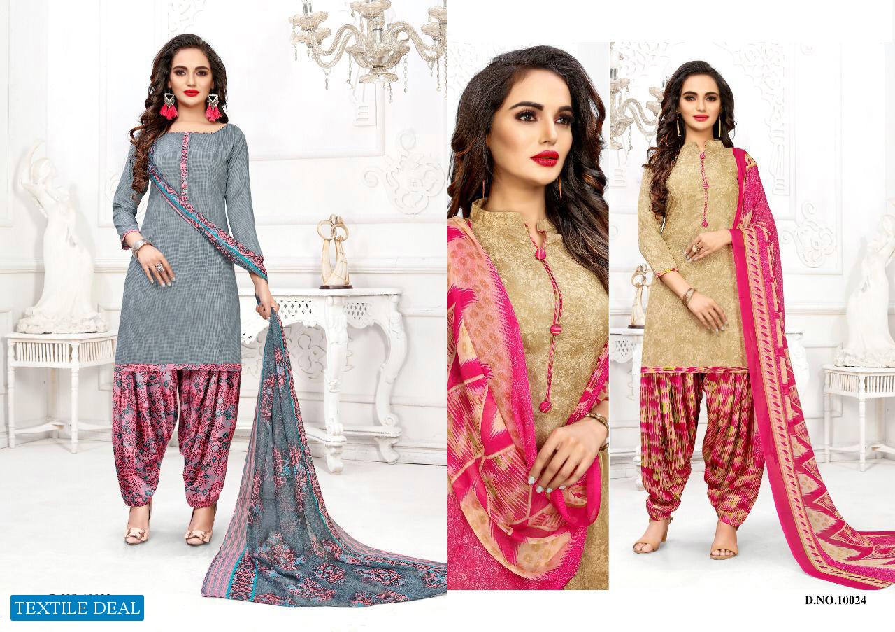 Vishnu Print Cotton Plus Wholesale Dress Material