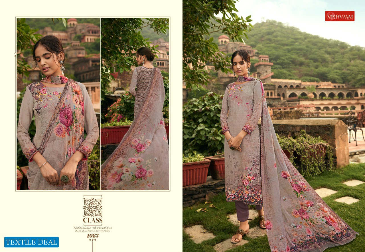 Vishwam Cafe Latte Vol-9 Wholesale Crepe Digital Work Salwar Kameez