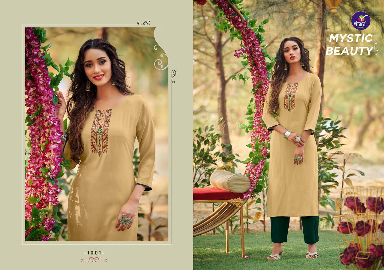 Vitara Eliana Wholesale Long Kurtis With Dupatta Catalogs