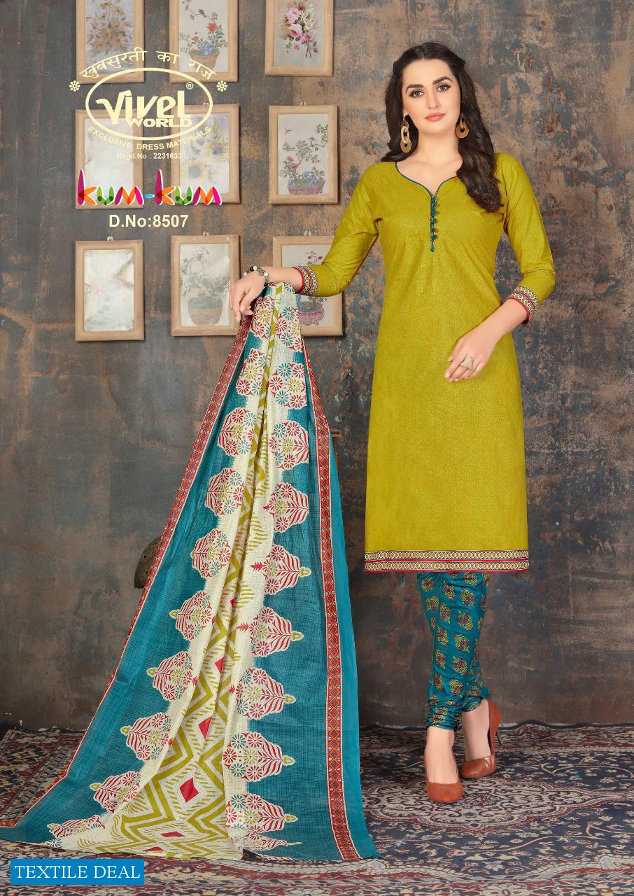 Vivel Kumkum Wholesale Formal Dress Material