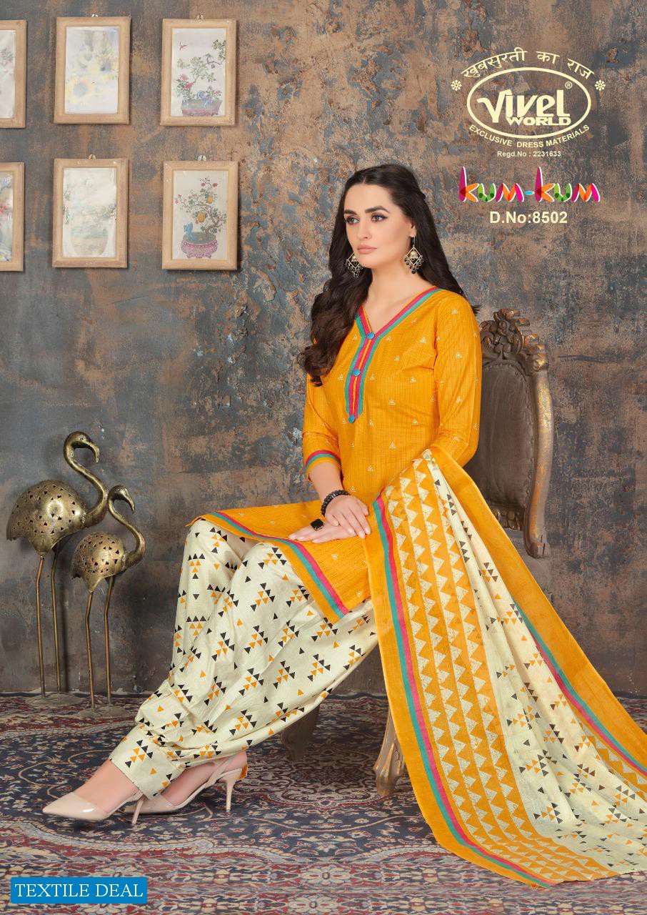 Vivel Kumkum Wholesale Formal Dress Material