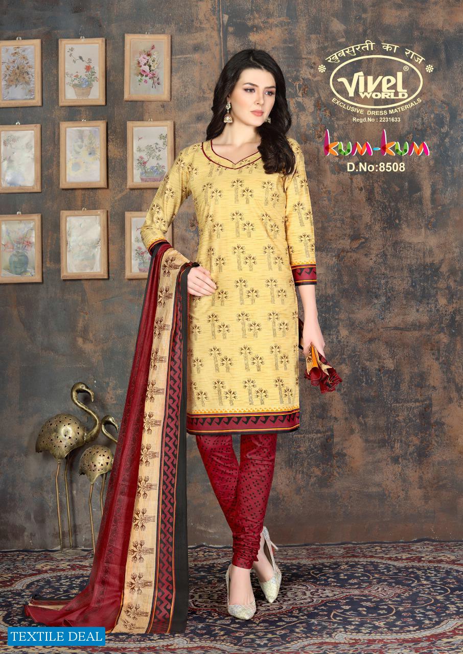 Vivel Kumkum Wholesale Formal Dress Material