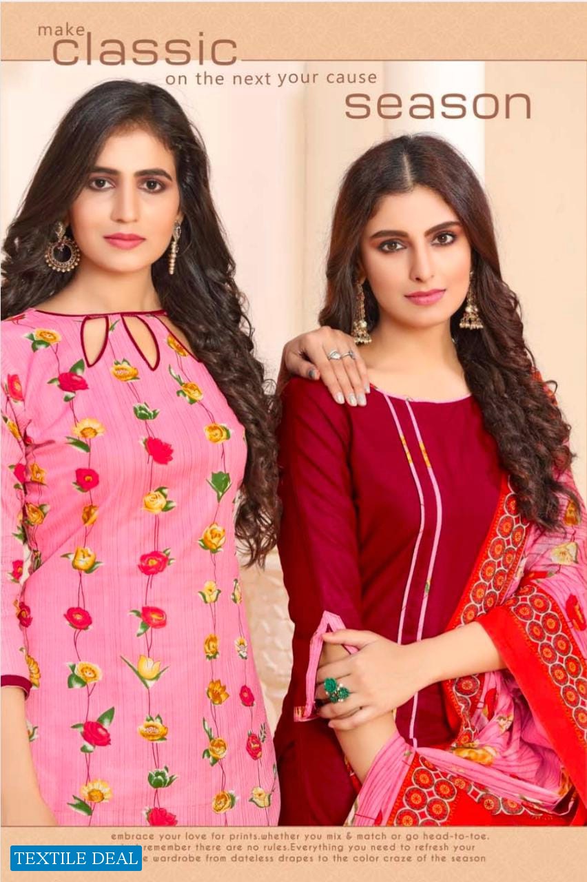 Vivel Nano Patiyala Vol-4 Wholesale Printed Dress Material