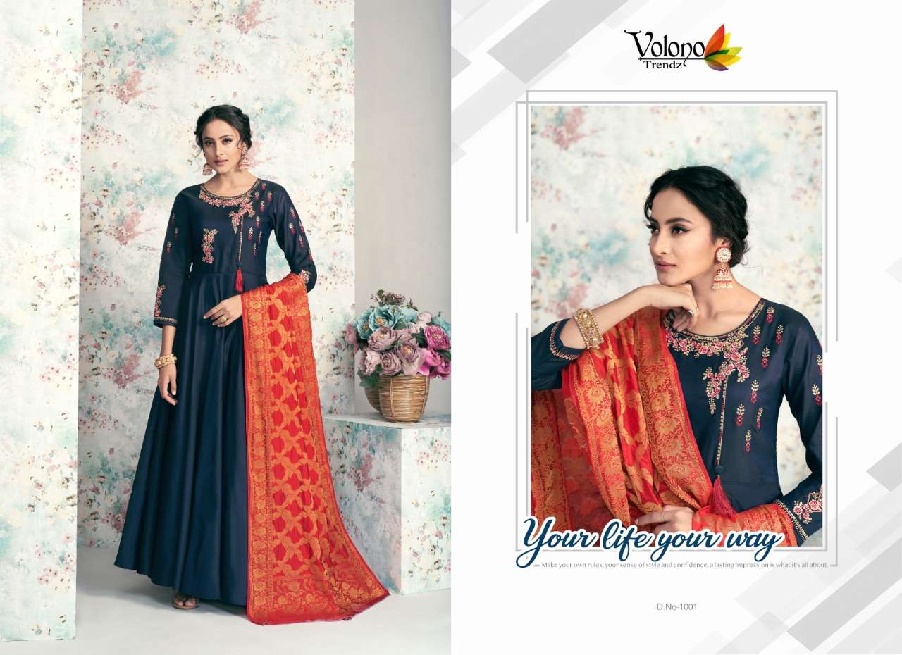 Volono Poshak Vol-2 Wholesale Full Stitch Designer Dresses