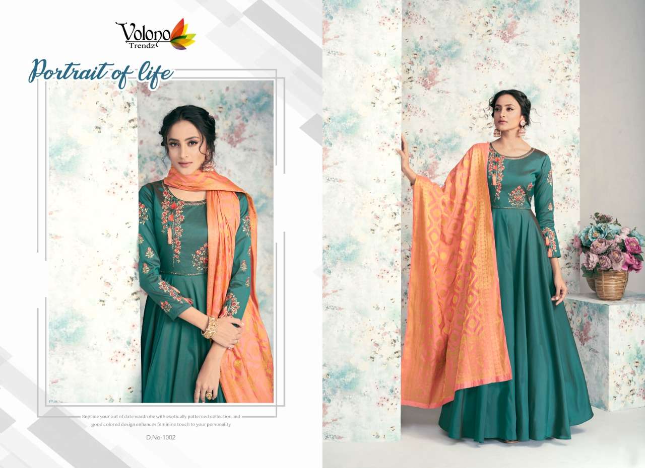 Volono Poshak Vol-2 Wholesale Full Stitch Designer Dresses
