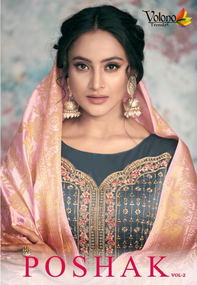 Volono Poshak Vol-2 Wholesale Full Stitch Designer Dresses