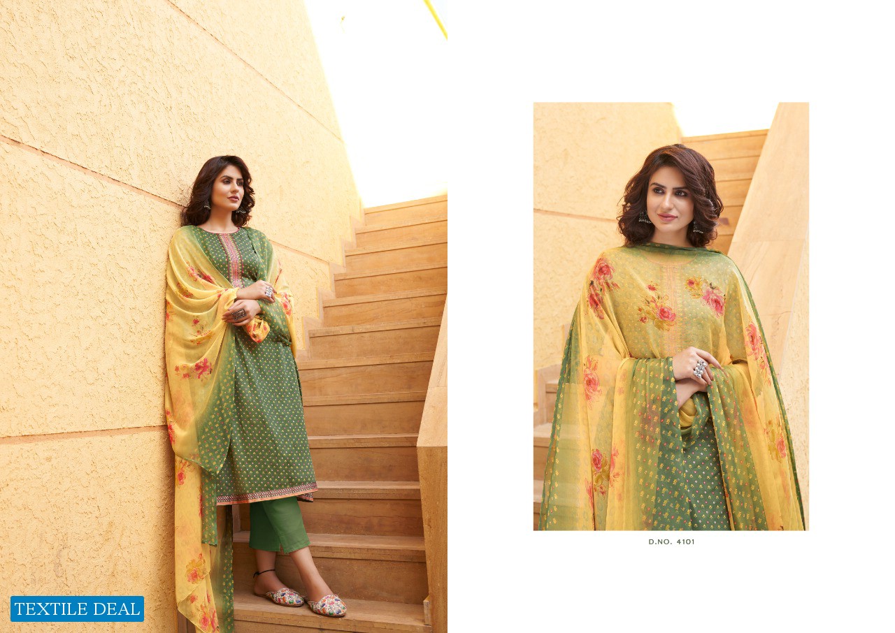 Vridhee Fashion Makhmali Pure Cotton Dress Material