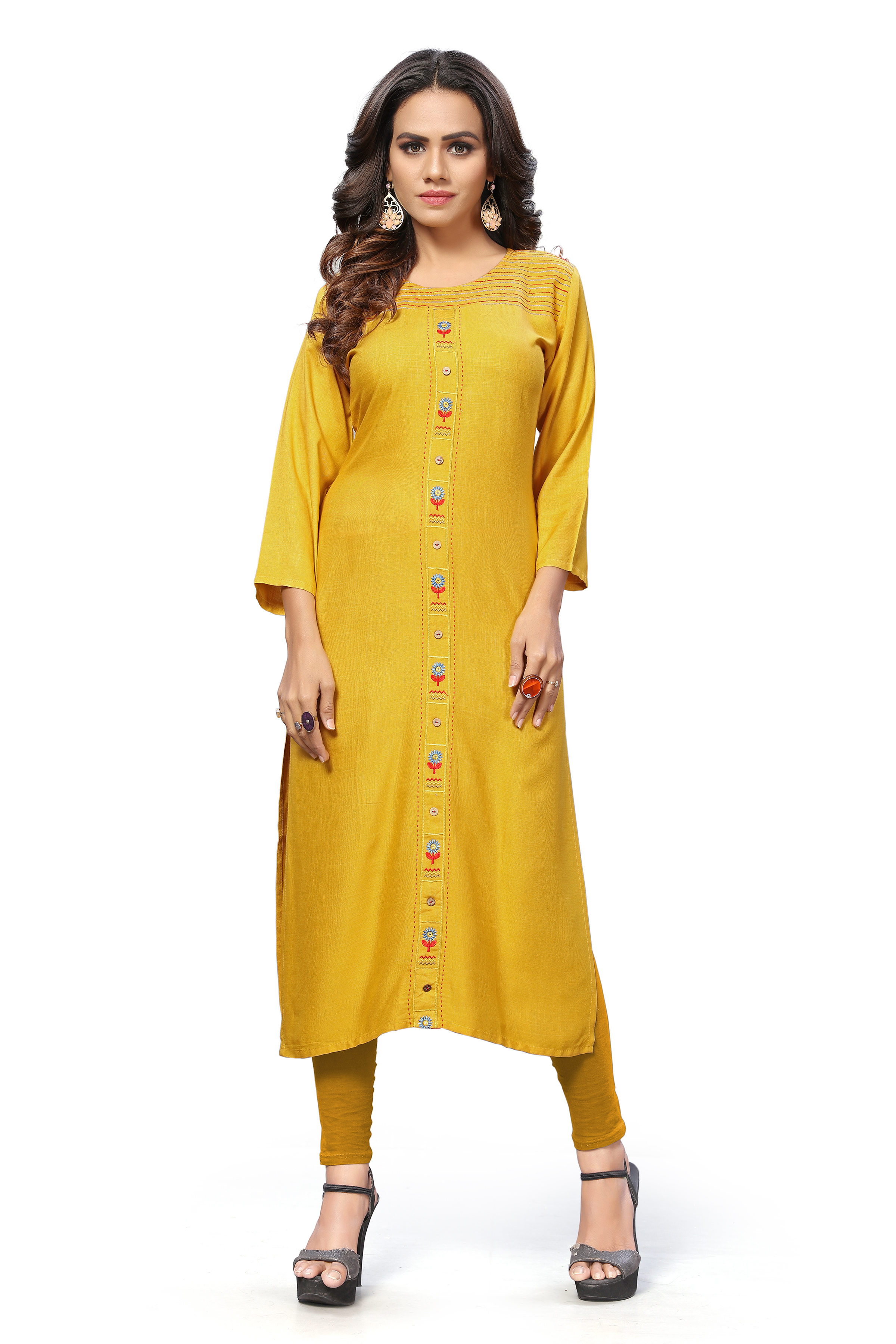 Winera Stylish Straight Embroidered Kurta For Women wholesale in india