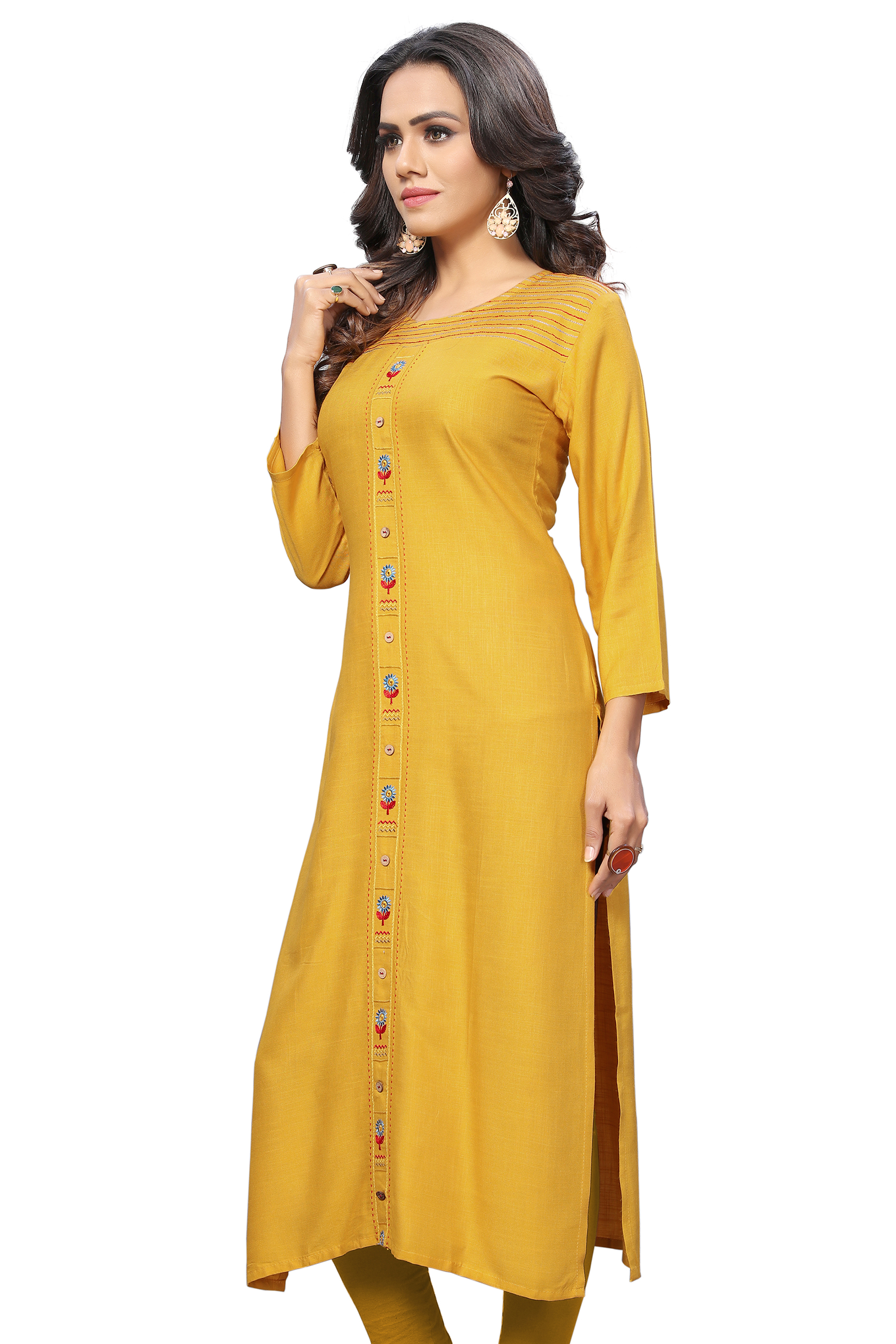 Winera Stylish Straight Embroidered Kurta For Women wholesale in india